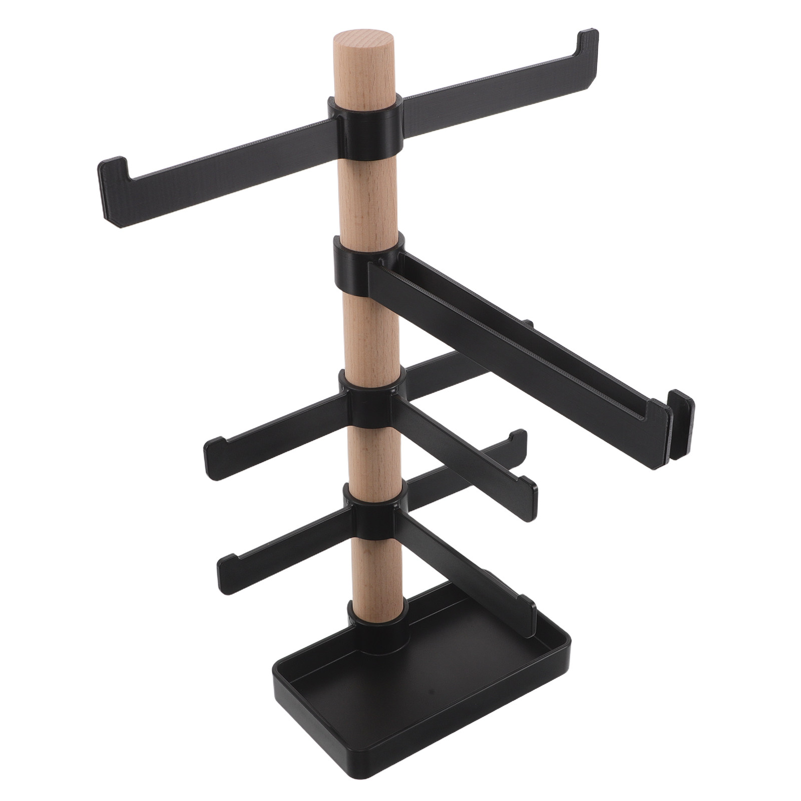 Cycling Gear Wall Mount - ชั้นวางจักรยานแบบติดผนังสำหรับเก็บอุปกรณ์ปั่นจักรยาน แข็งแรงทนทาน มาพร้อมตะขอและสายรัด ยึดแน่นสำหรับอุปกรณ์เสริมทุกชนิด