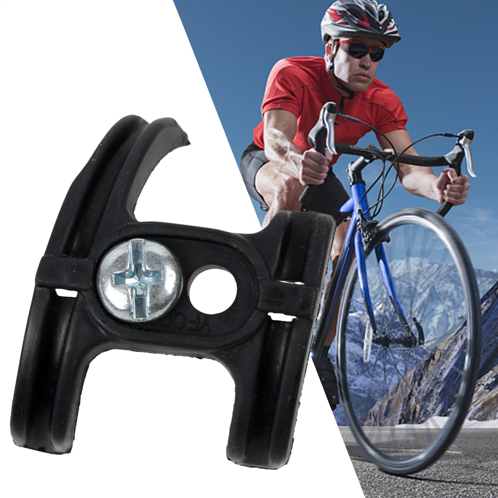 Cycling Gear Guide - ตัวนำสายเกียร์จักรยาน 1 ชิ้น สำหรับติดตั้งใต้บราคัท พร้อมสกรูยึด วัสดุพลาสติกและโลหะ