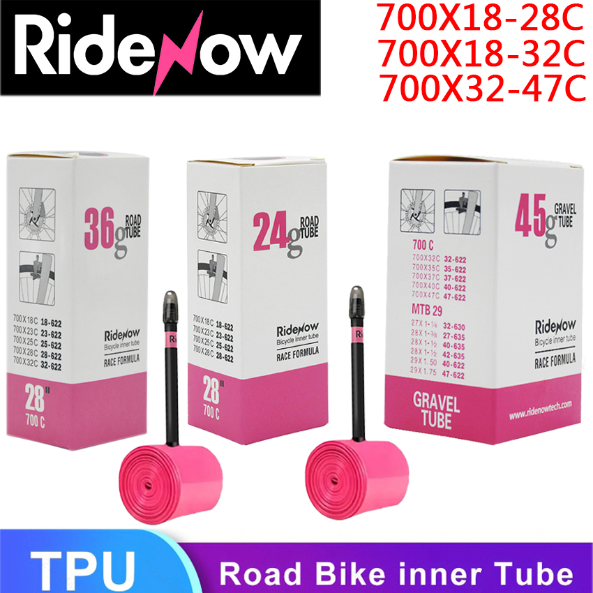 Gravel Bike Tires - ยางในจักรยาน RideNow ROAD TPU ขนาด 700x18