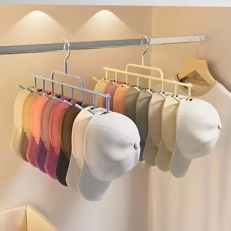 Cycling Gear Organizer Wall - ที่แขวนหมวกแบบใหม่ 1 ชิ้น สไตล์อินสตาแกรม พร้อมตะขอแขวน จัดเก็บหมวกได้