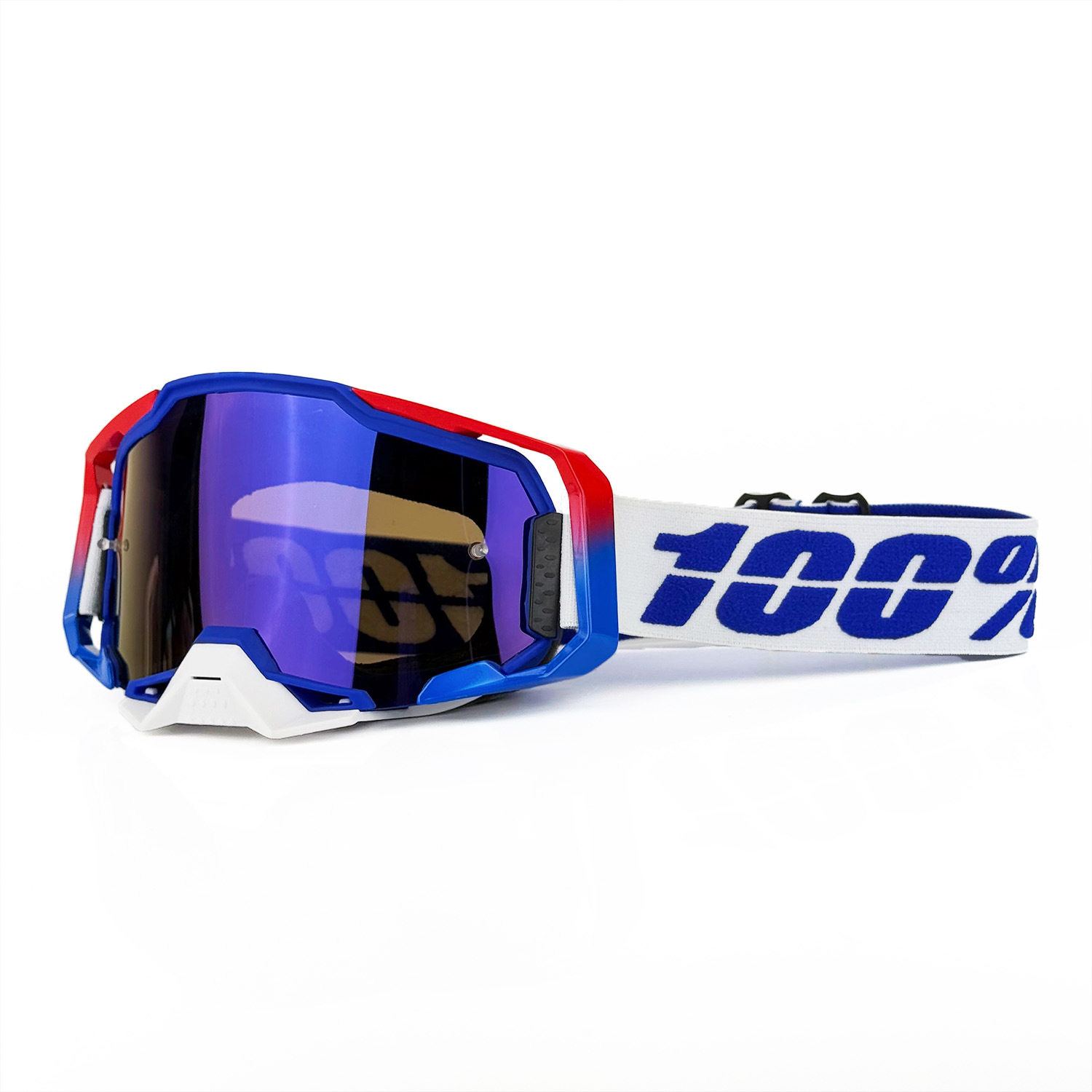 Road Cycling Essential Gear - แว่นตากันฝุ่นสำหรับรถจักรยานยนต์, แว่นตาป้องกันสำหรับขับขี่ออฟโรดแบบหน้าจอขนาดใหญ่, แว่นตาป้องกันลมสำหรับปั่นจักรยานกลางแจ้ง, อุปกรณ์สำคัญ