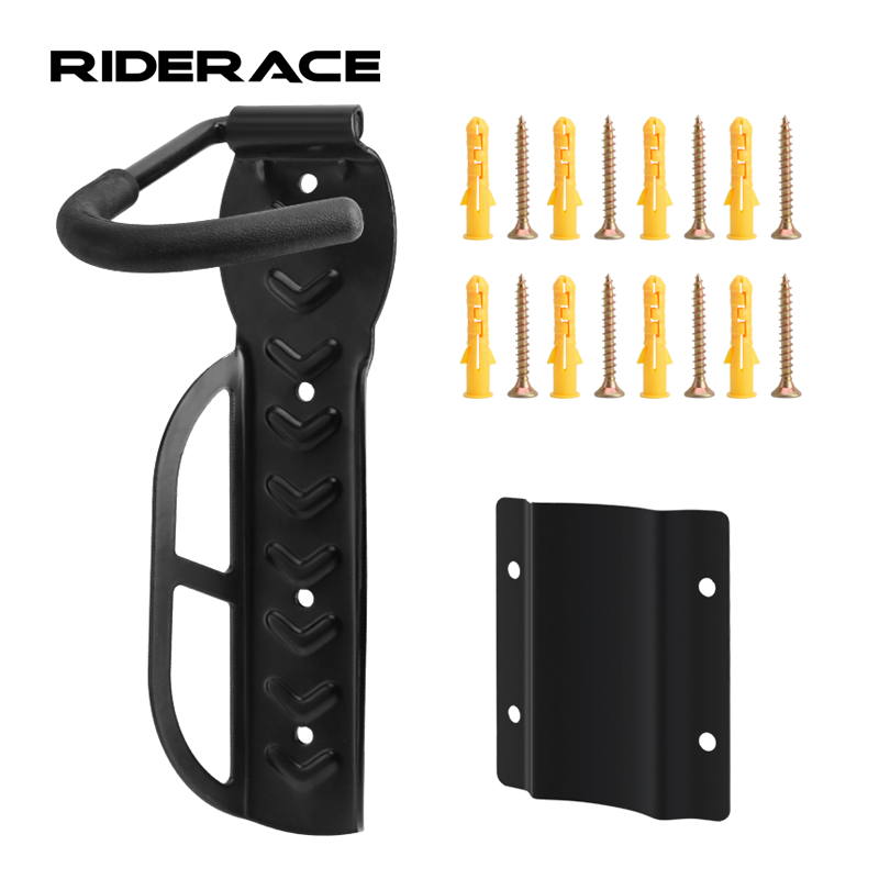 Cycling Gear Organizer Wall - ขาตั้งจักรยานแบบติดผนัง ที่แขวนจักรยาน ที่เก็บจักรยานเสือภูเขา แบบติดผนัง ตะขอแขวนจักรยาน