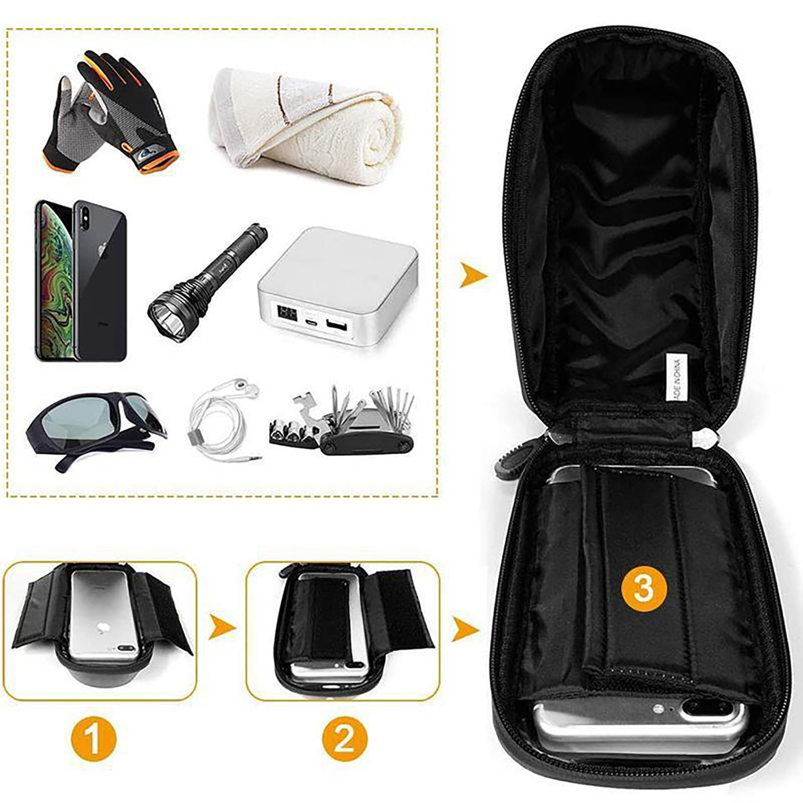กระเป๋าใส่โทรศัพท์กันน้ำสำหรับ - Cycling Gear Duffle บทวิจารณ์และราคา