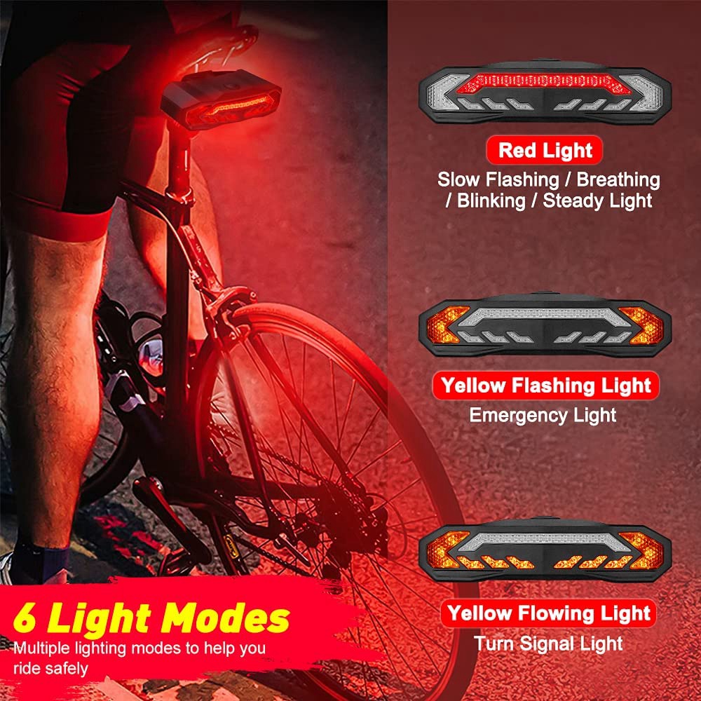 A61P ไฟเลี้ยวจักรยาน ไฟท้ายจัก - Bike Tail Light บทวิจารณ์และราคา