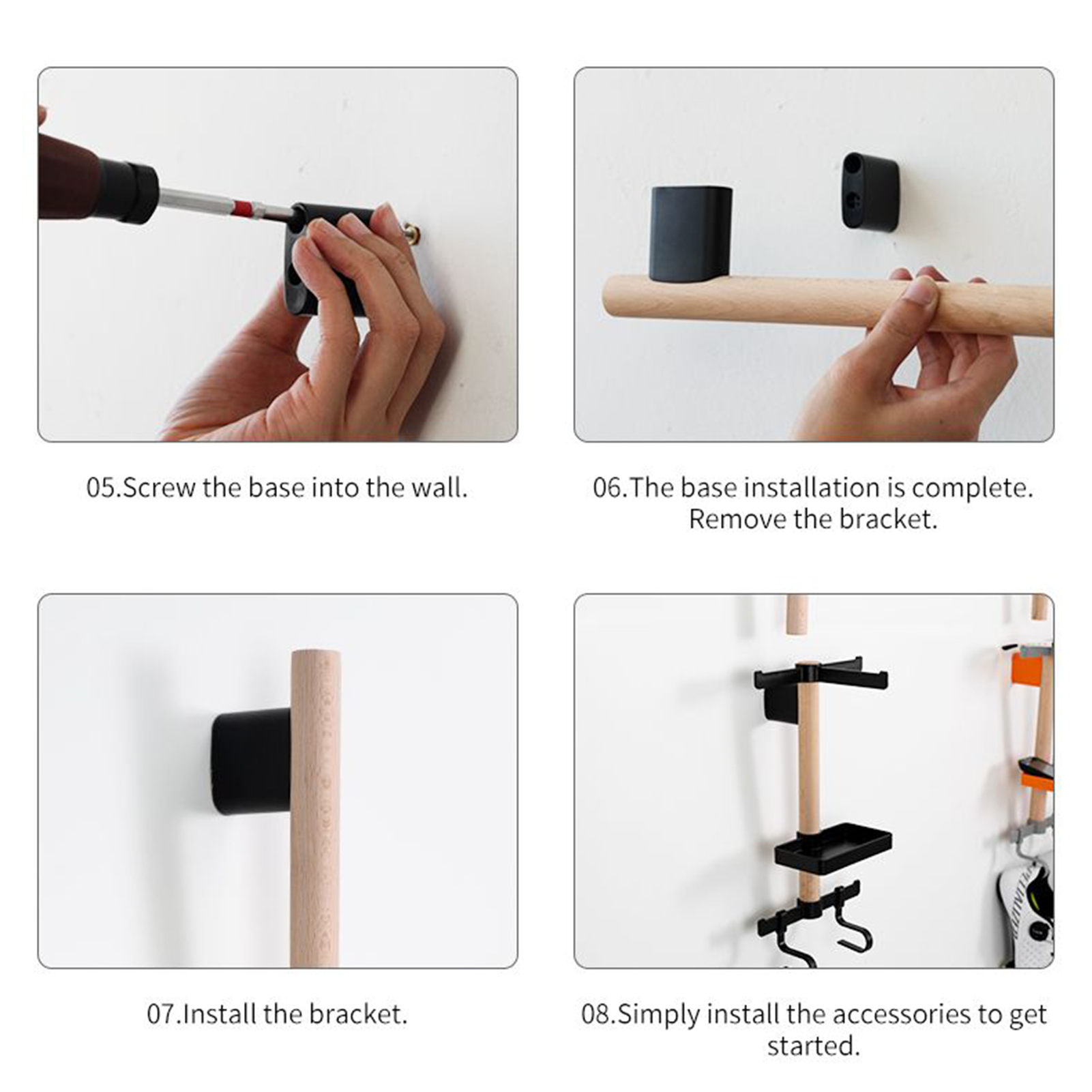 ที่แขวนเก็บอุปกรณ์จักรยานติดผน - Cycling Gear Wall Mount บทวิจารณ์และราคา