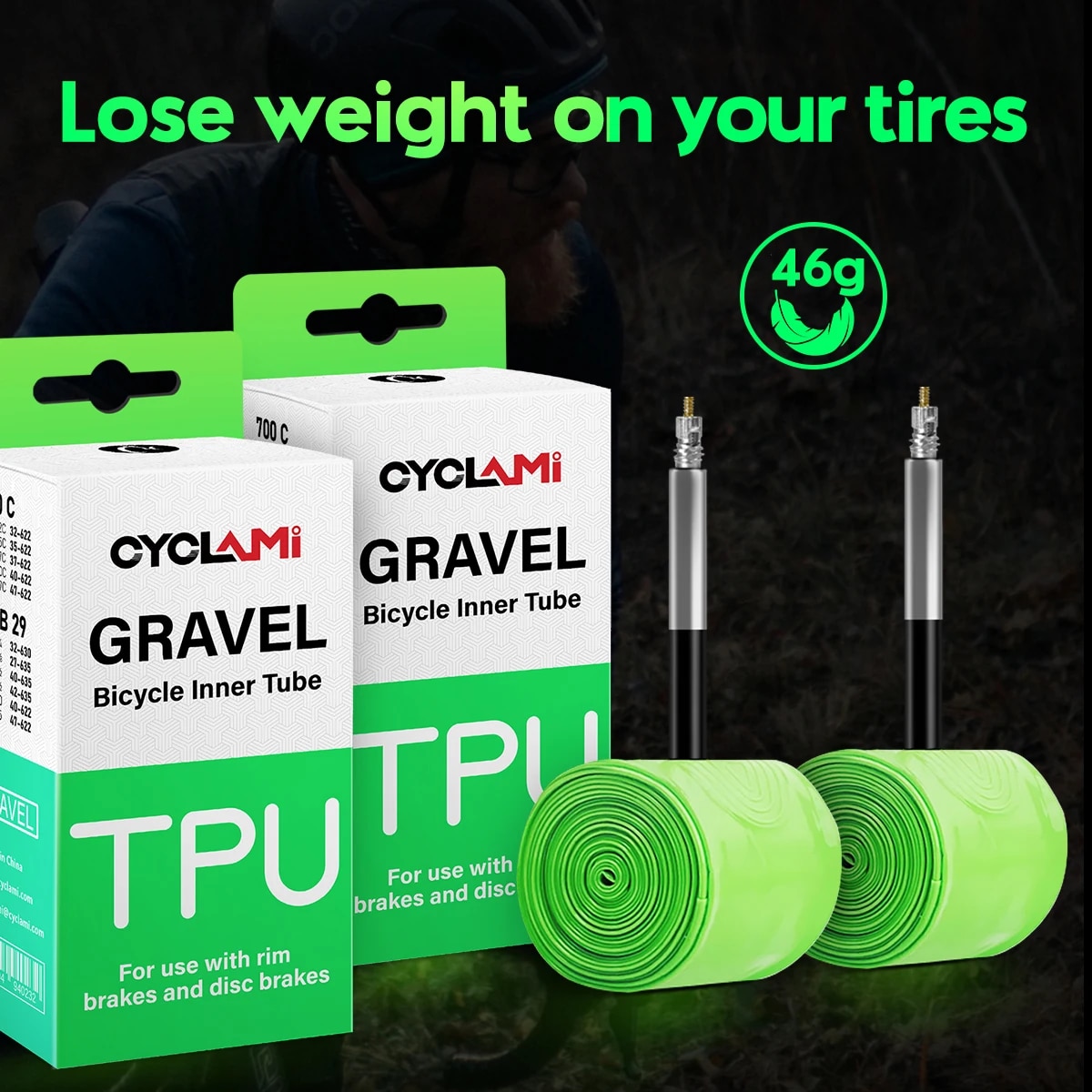 Cyclami ยางล้อจักรยานเสือหมอบเ - Gravel Bike Tires บทวิจารณ์และราคา