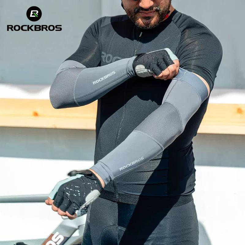 ปลอกแขน ROCKBROS สำหรับฤดูร้อน - Cycling Arm Warmers บทวิจารณ์และราคา