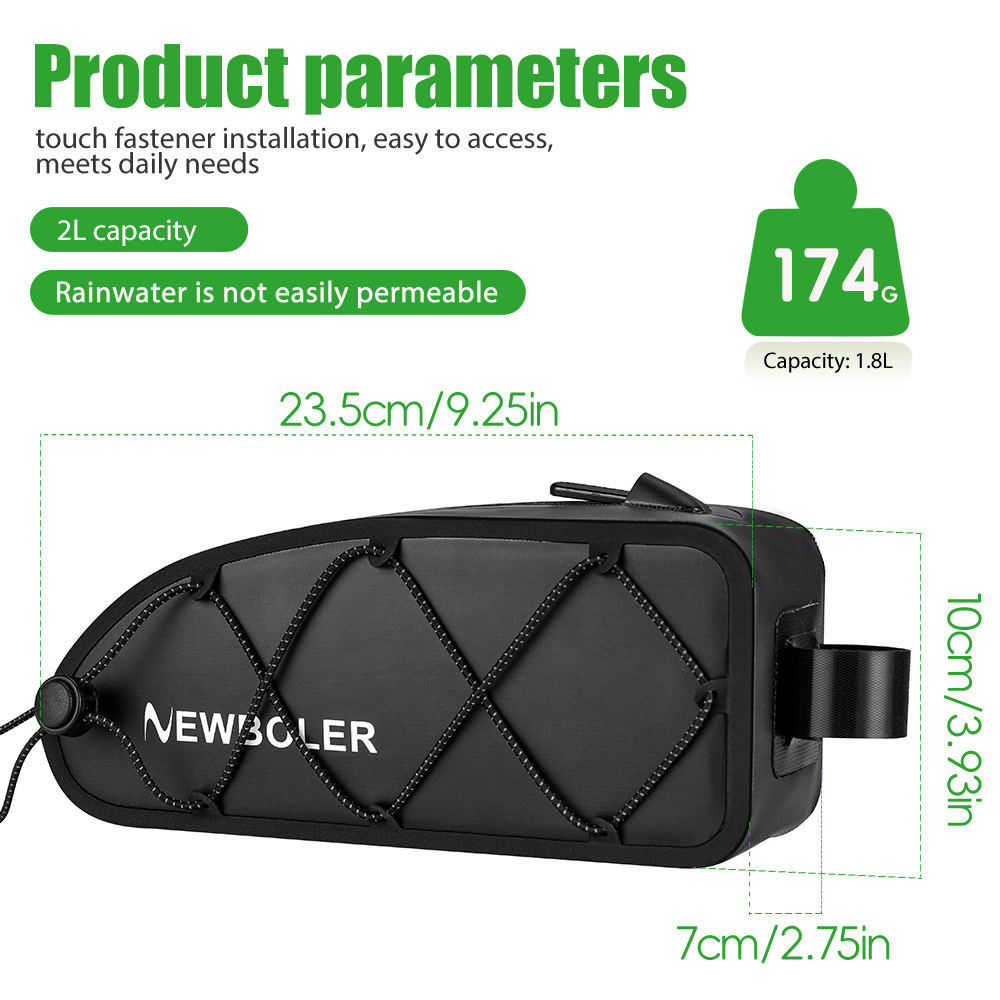 NEWBOLER 1.8L กระเป๋าจักรยานกั - Cycling Gear Duffle บทวิจารณ์และราคา