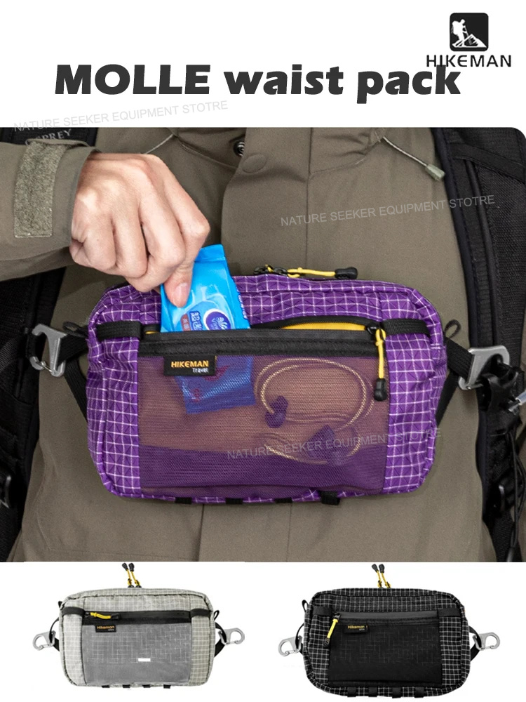 HIKEMAN กระเป๋าคาดเอวแบบยุทธวิ - Cycling Gear Duffle บทวิจารณ์และราคา