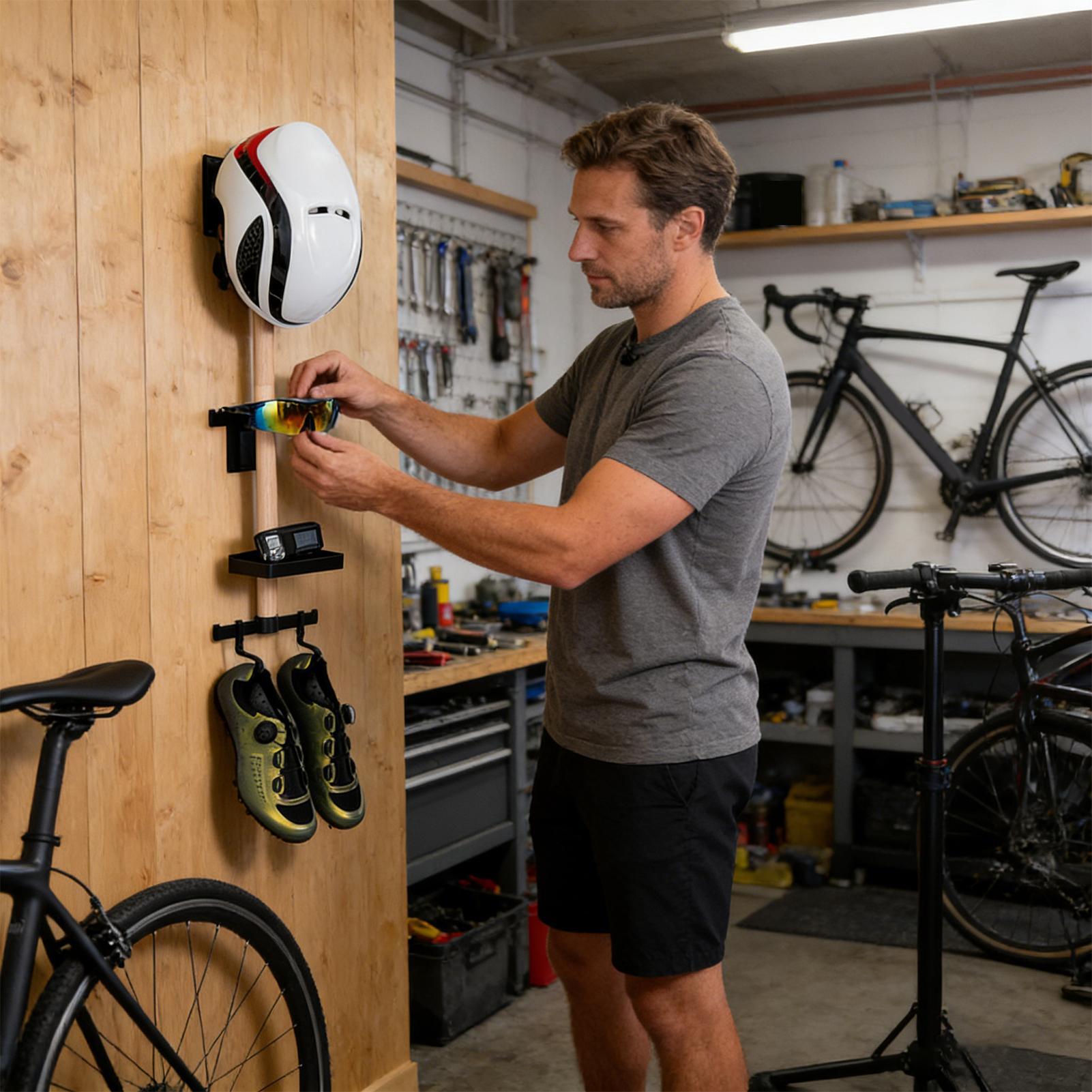 ที่แขวนอุปกรณ์จักรยานแบบติดผนั - Cycling Gear Wall Mount บทวิจารณ์และราคา