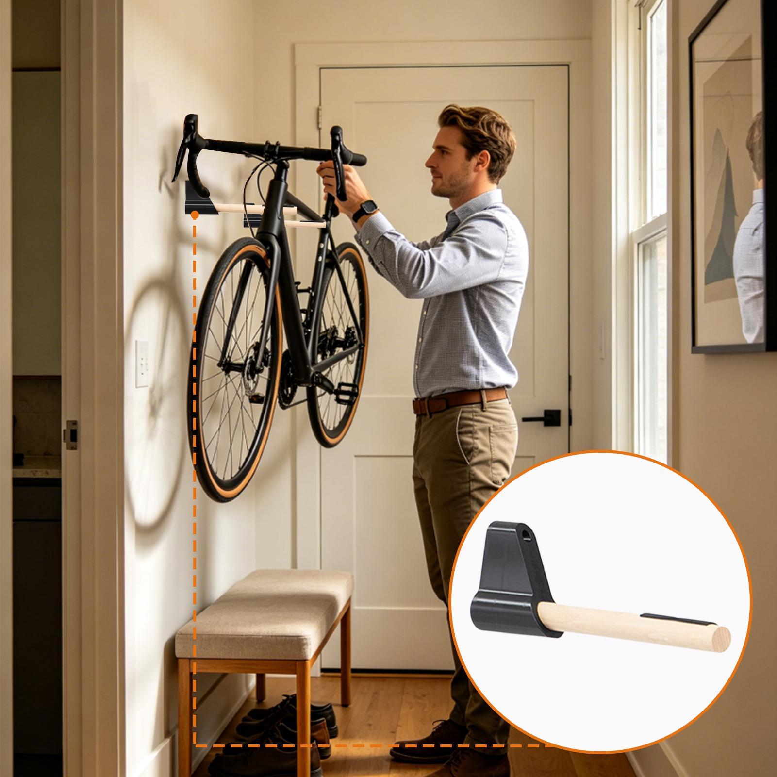 ที่แขวนจักรยานติดผนัง สำหรับเก - Cycling Gear Organizer Wall บทวิจารณ์และราคา