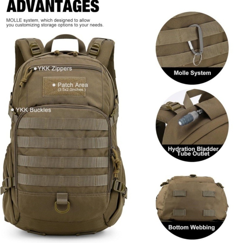 กระเป๋าเป้เดินป่าความจุ 25 ลิต - Cycling Gear Duffle บทวิจารณ์และราคา