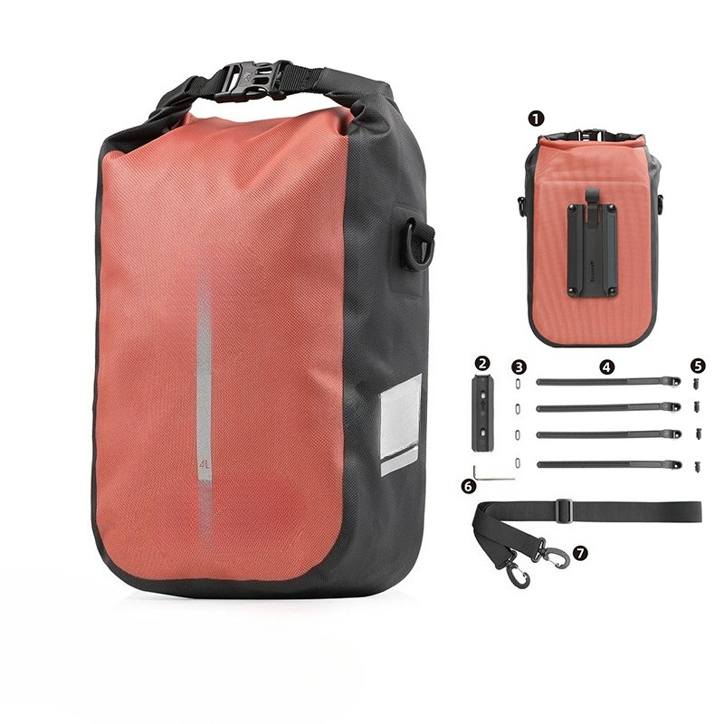 กระเป๋าจักรยาน 4 ลิตร กันน้ำเต - Cycling Hand Gear บทวิจารณ์และราคา