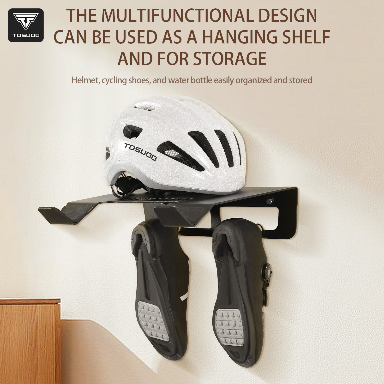 TOSUOD ที่แขวนจักรยานติดผนัง โ - Cycling Gear Organizer Wall บทวิจารณ์และราคา