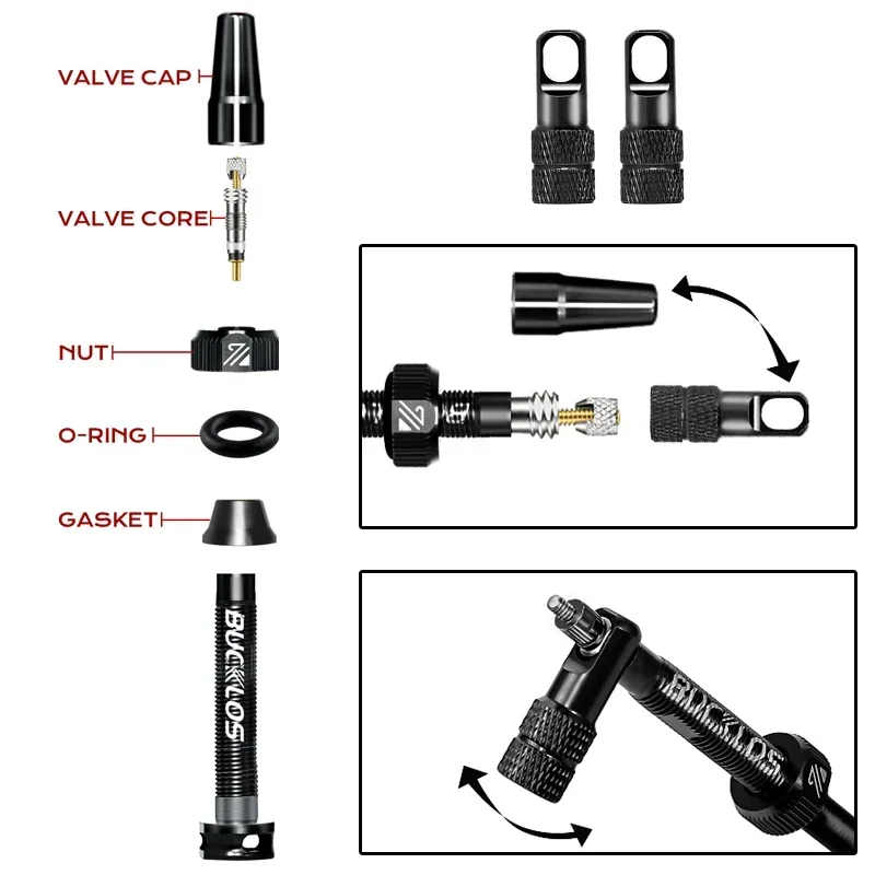 BUCKLOS 40/44/55/60 มม.จักรยาน - Gravel Bike Tires บทวิจารณ์และราคา