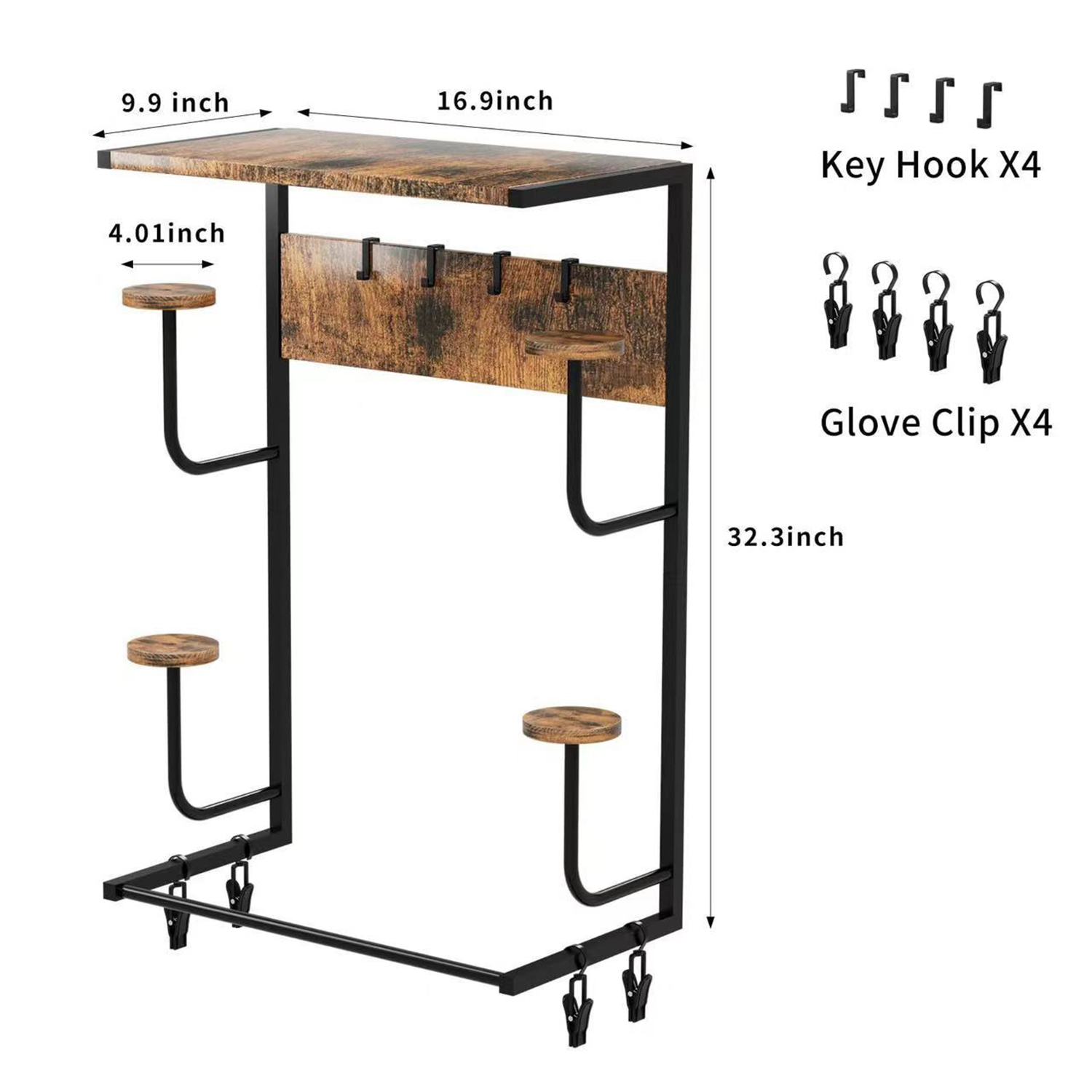 ที่วางหมวกกันน็อครถจักรยานยนต์ - Cycling Gear Wall Mount บทวิจารณ์และราคา