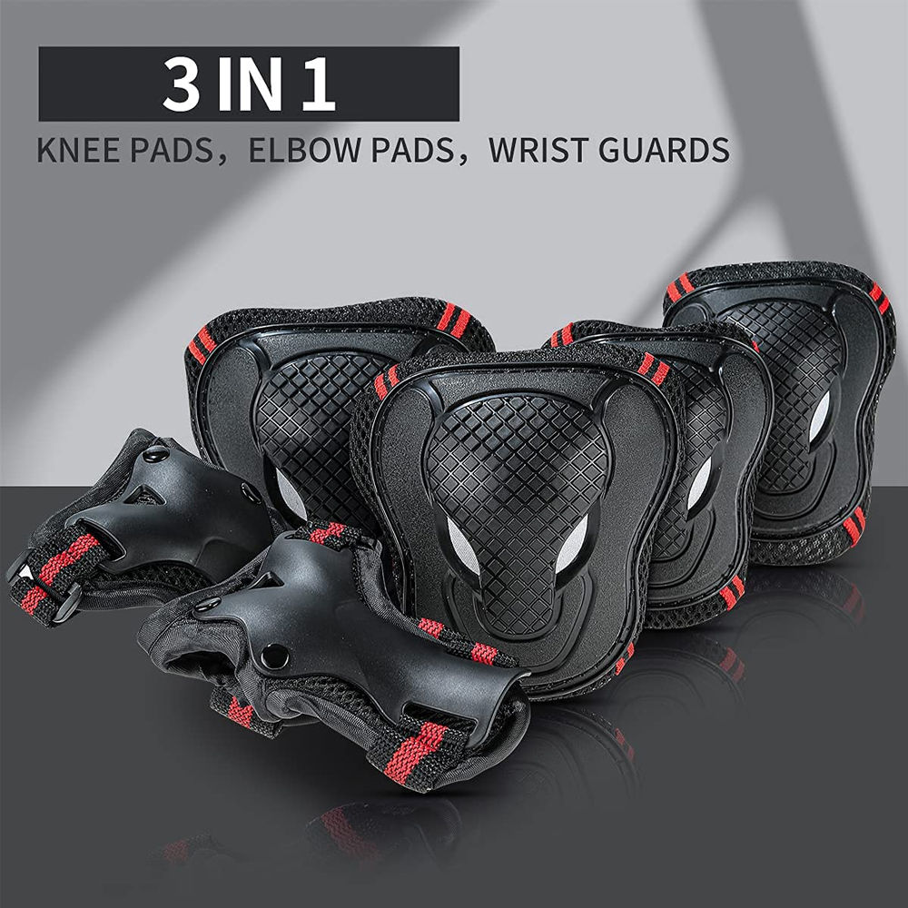 6 ชิ้น/เซ็ตกีฬาชุดเกียร์ป้องกั - Cycling Hand Gear บทวิจารณ์และราคา