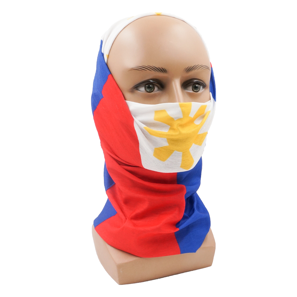 ธงชาติเอเชียพิมพ์ผ้าพันคออิสรา - Philippines Cycling Gear บทวิจารณ์และราคา