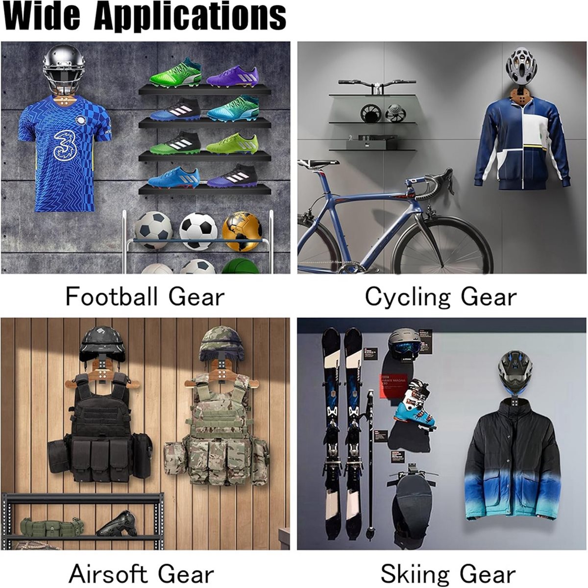 ที่แขวนหมวกกันน็อค 618 Mega Sa - Cycling Gear Wall Mount บทวิจารณ์และราคา