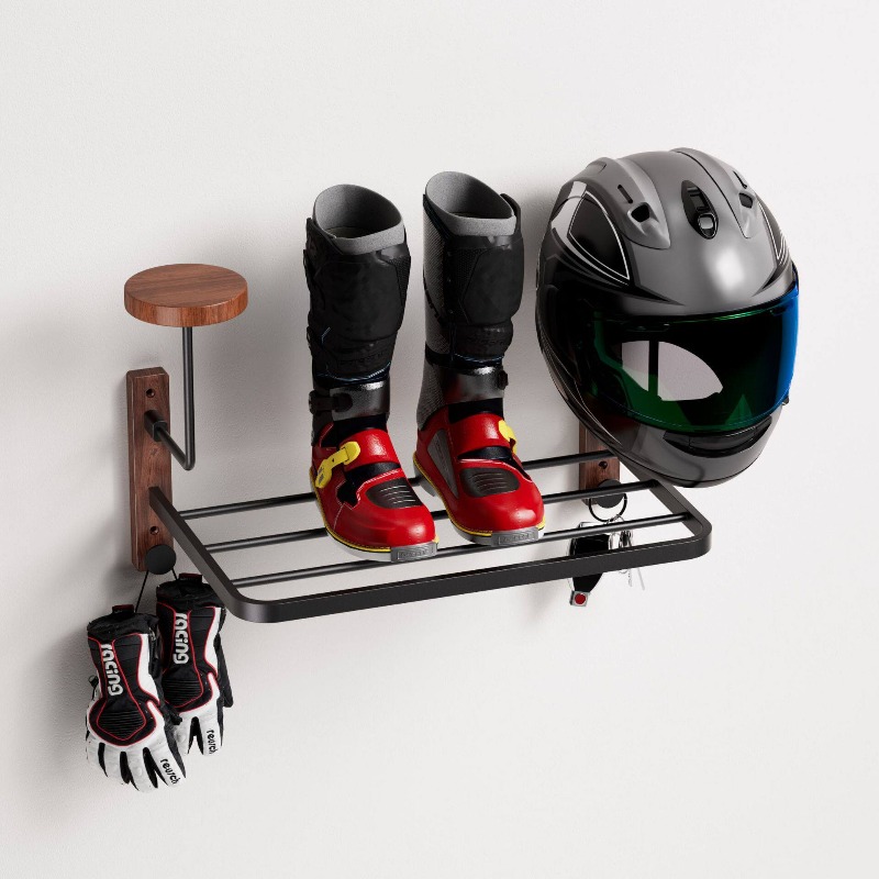 ที่แขวนหมวกกันน็อคอเนกประสงค์แ - Cycling Gear Wall Mount บทวิจารณ์และราคา
